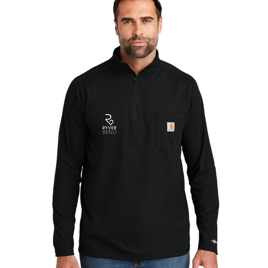 RyverBend - CT106660 Carhartt Force® 1/4-Zip Long Sleeve T-Shirt