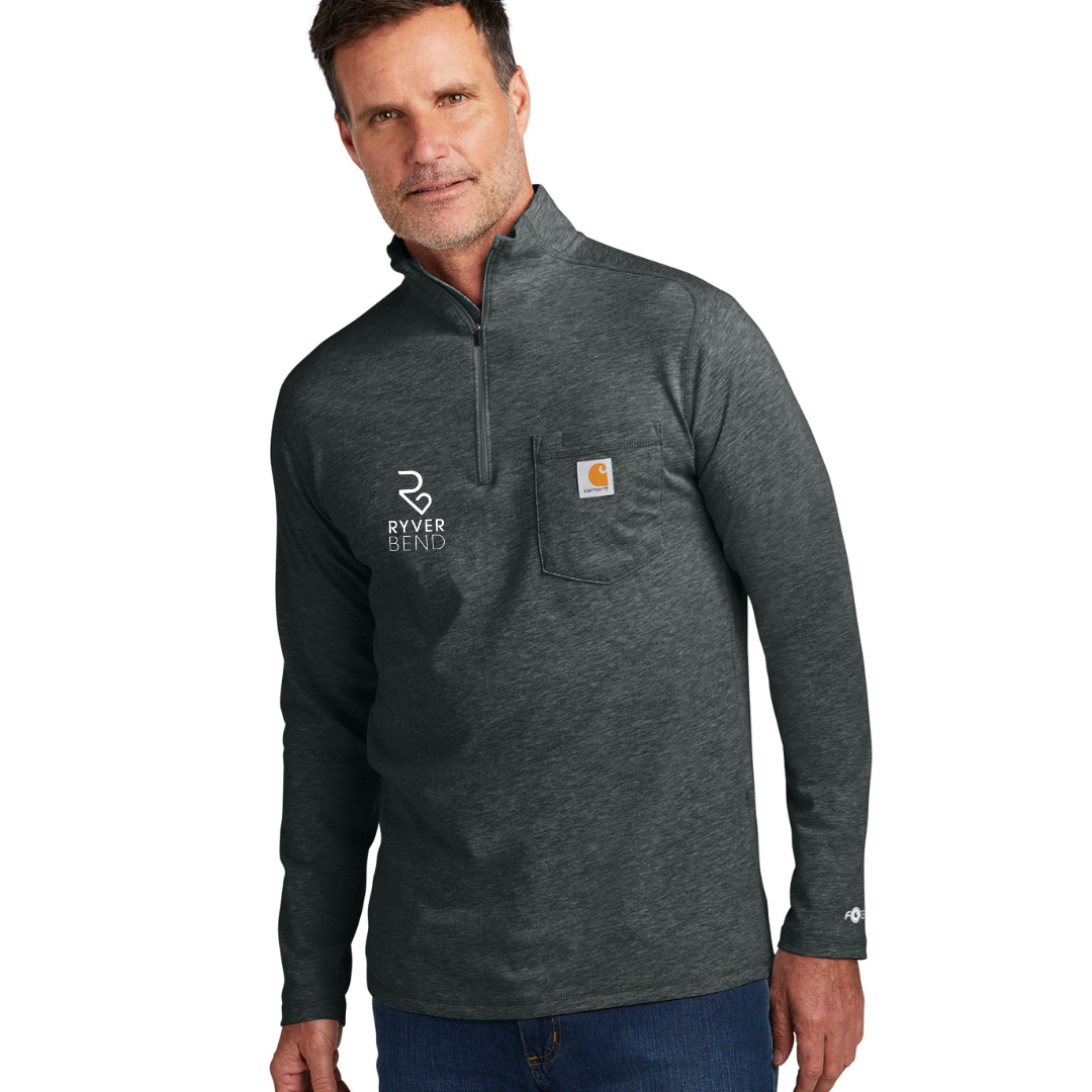 RyverBend - CT106660 Carhartt Force® 1/4-Zip Long Sleeve T-Shirt