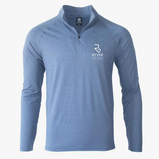 RyverBend - K223  Evo Heather Men's 1/4 Zip