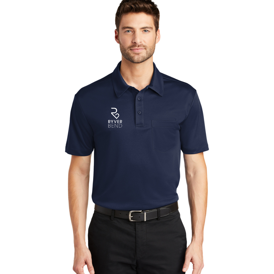 RyverBend - Port Authority® Silk Touch™ Performance Pocket Polo