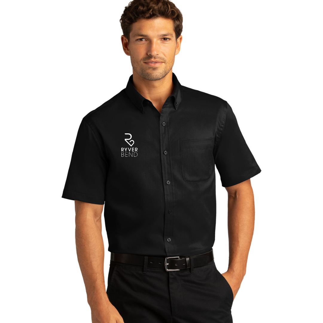 RyverBend - Port Authority® Short Sleeve SuperPro React™Twill Shirt