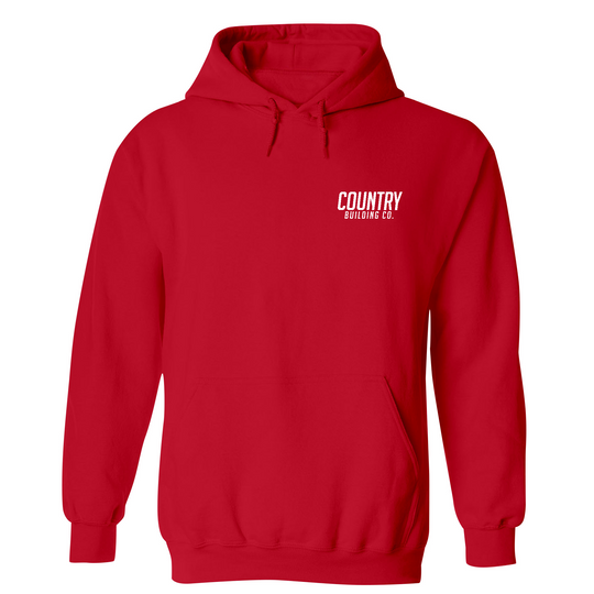 Country Building - Midweight Hooded Sweatshirt