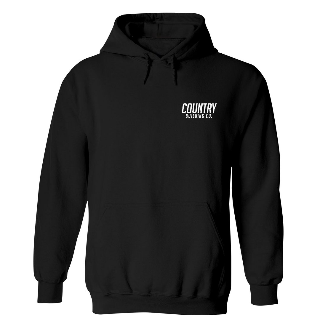 Country Building - Midweight Hooded Sweatshirt