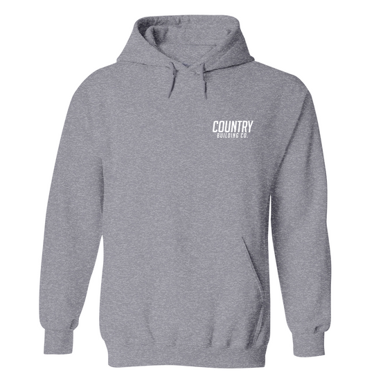 Country Building - Midweight Hooded Sweatshirt