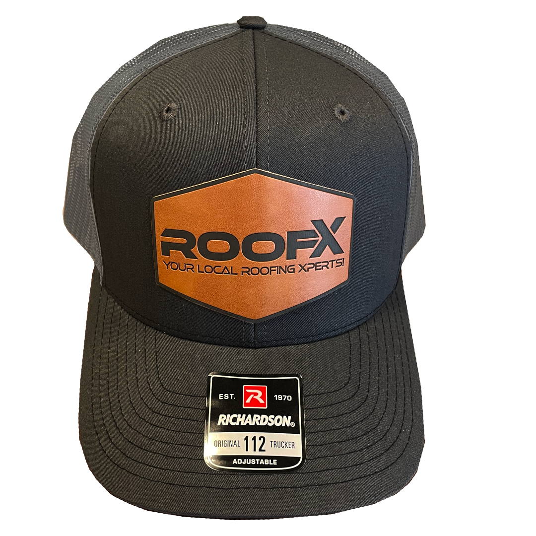 RoofX - Richardson Snapback Trucker Cap - 112 Leather Patch