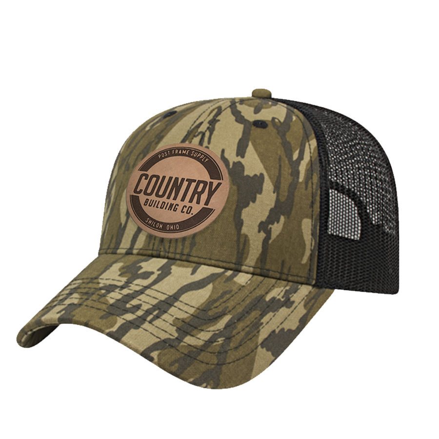 Country Building - Camo Trucker Mesh Back Cap