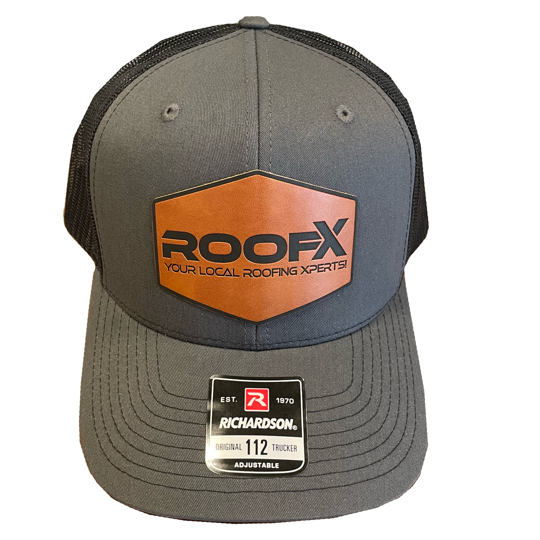 RoofX - Richardson Snapback Trucker Cap - 112 Leather Patch