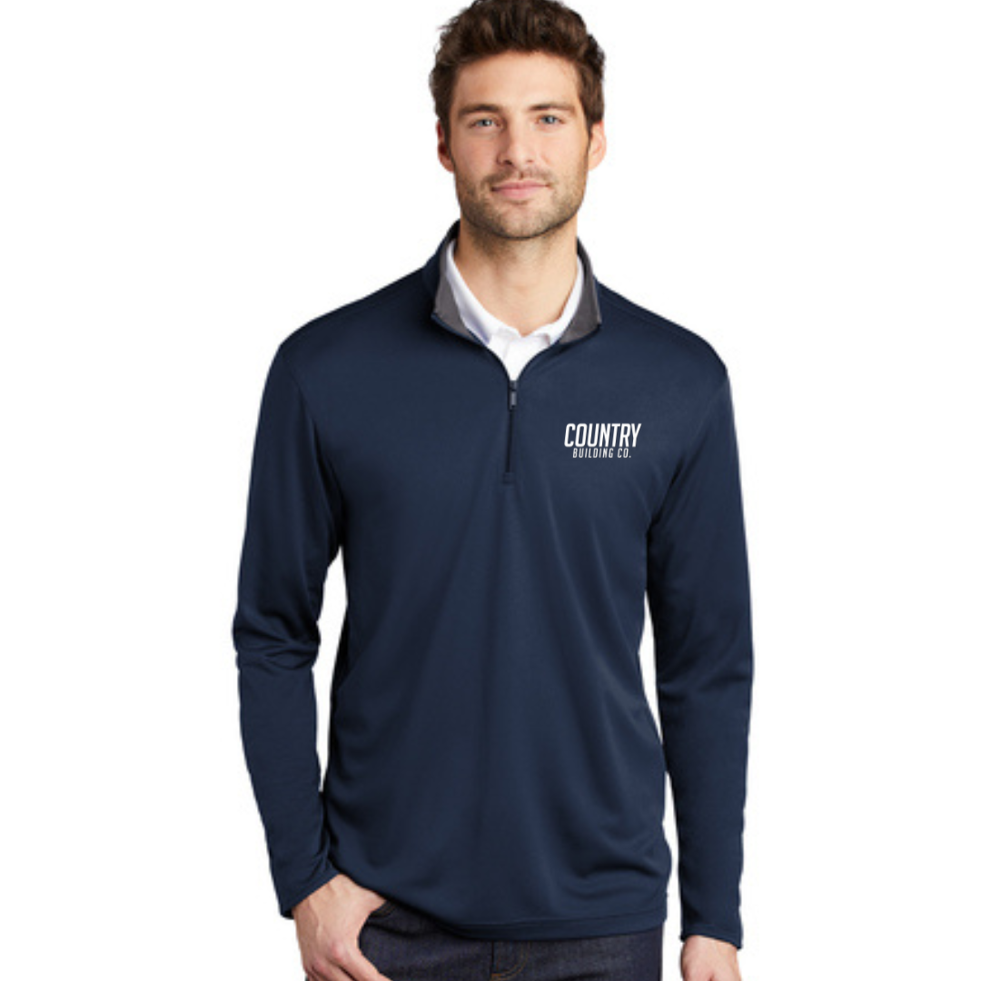 Country building - Port Authority ® Silk Touch ™ Performance 1/4-Zip