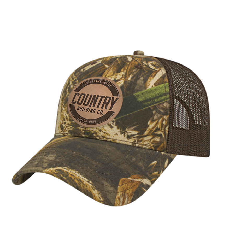 Country Building - Camo Trucker Mesh Back Cap