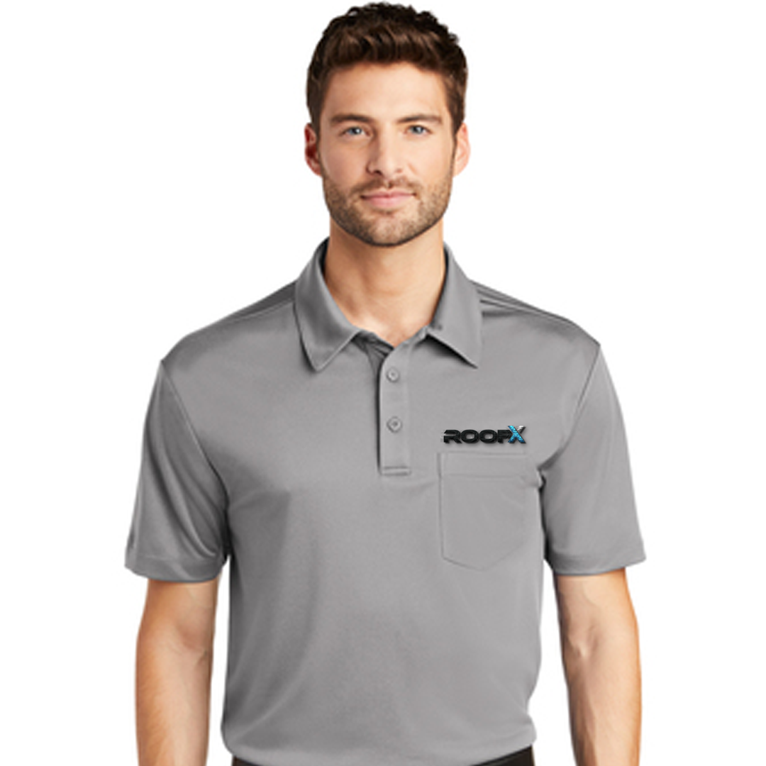 RoofX - Port Authority® Silk Touch™ Performance Pocket Polo