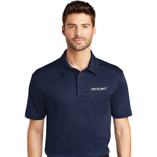 RoofX - Port Authority® Silk Touch™ Performance Pocket Polo